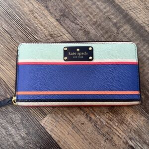 Kate Spade Stripe Wallet